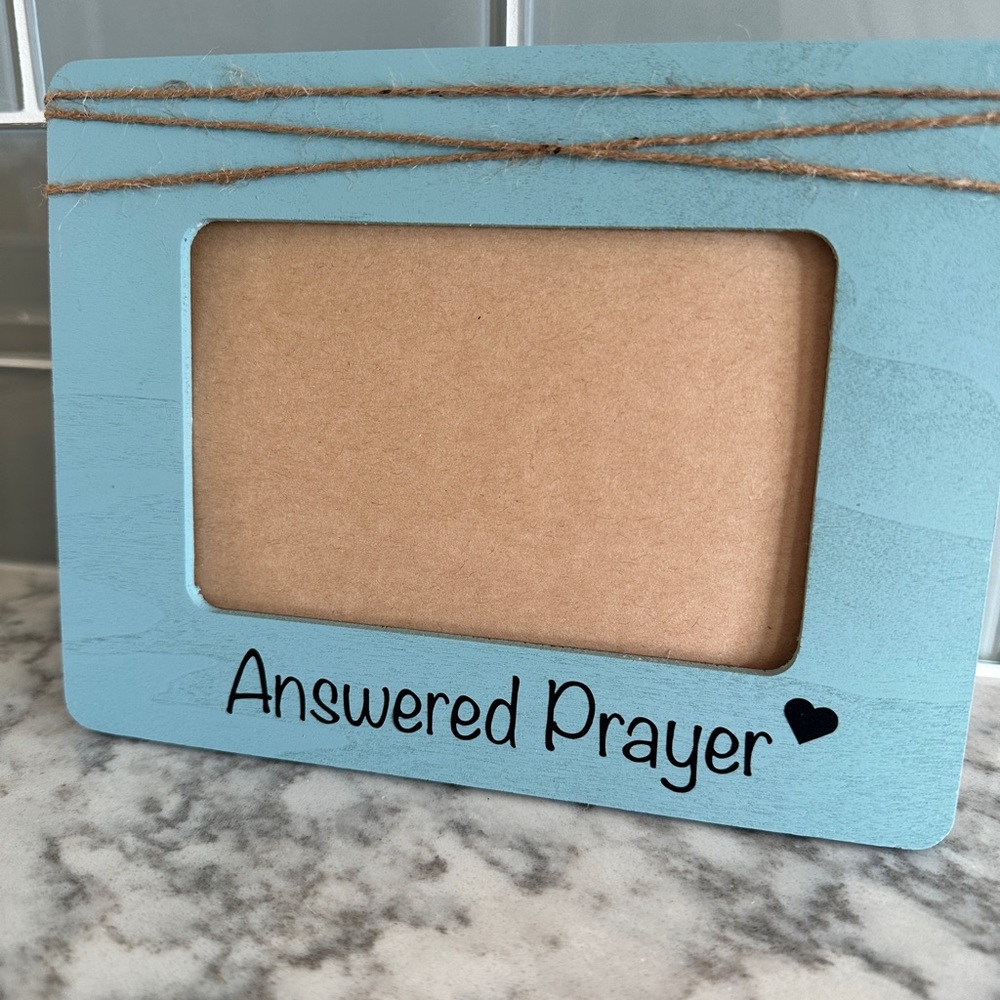 Answered Prayer Photo Frame - Picture 4 of 4